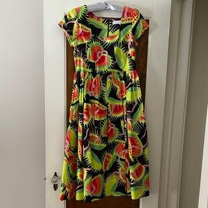 Black Friday Venus Flytrap Midi Dress